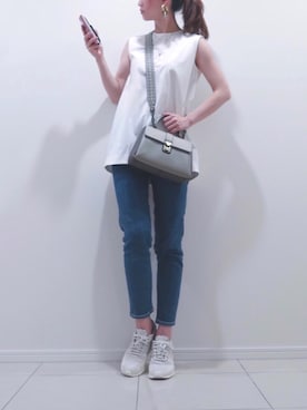 「DAMIANI（ダミアーニ）のアイテム」を使った、natsuさん（レディース・162cm）の夏コーディネート