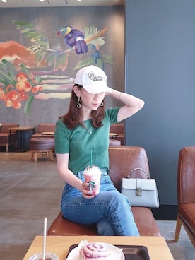 「DAMIANI（ダミアーニ）のアイテム」を使った、natsuさん（レディース・162cm）の夏コーディネート