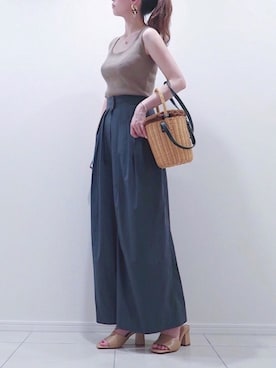 「DAMIANI（ダミアーニ）のアイテム」を使った、natsuさん（レディース・162cm）の秋コーディネート