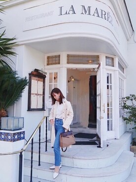 「NINE WEST（ナインウエスト）のアイテム」を使った、natsuさん（レディース・162cm）の春コーディネート