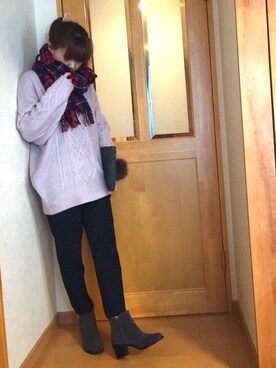 ☺︎ゆき❅*॰ॱさん（レディース・164cm）の冬コーディネート