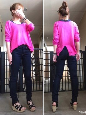 ☺︎ゆき❅*॰ॱさん（レディース・164cm）の夏コーディネート