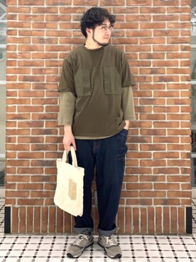 「coen」｜coen Shimizuさん（メンズ・178cm）の春コーディネート