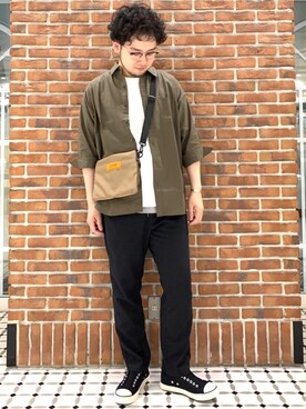 「coen」｜coen Shimizuさん（メンズ・178cm）の春コーディネート