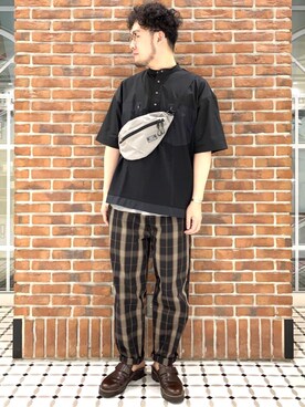 「coen」｜coen Shimizuさん（メンズ・178cm）の春コーディネート