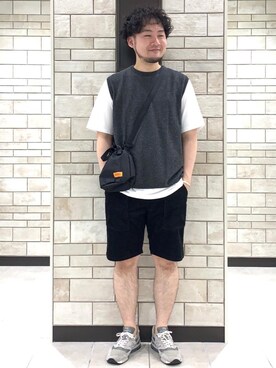 「coen」｜coen Shimizuさん（メンズ・178cm）の夏コーディネート