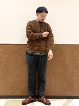 「コーデュロイの季節到来！」｜coen Shimizuさん（メンズ・177cm）の秋コーディネート