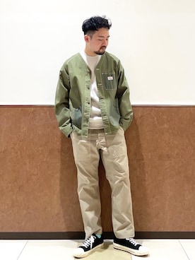 「SMITH'S（スミス）のアイテム（ジャケット/アウター）」を使った、coen Shimizuさん（メンズ・177cm）の冬コーディネート