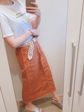 mmmiii2さん（レディース・154cm）の夏コーディネート