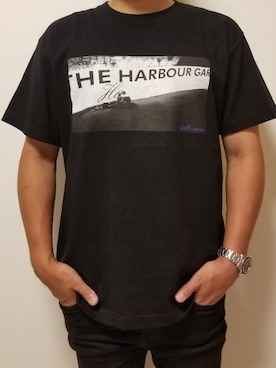 「sixth senseのアイテム（T Shirts、ブラック系）」を使った、youさん（メンズ・168cm）の夏コーディネート