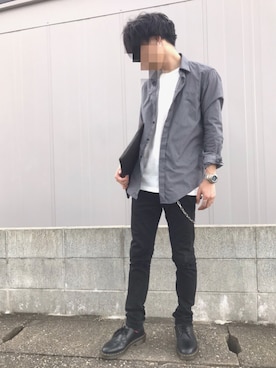 大雅さん（メンズ・170cm）の秋コーディネート