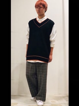 「stan smith」｜YUKIさん（メンズ・168cm）の秋コーディネート