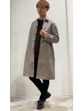 「DOOPZ（ドープス）のアイテム（ジャケット/アウター）」を使った、YUKIさん（メンズ・168cm）の秋コーディネート