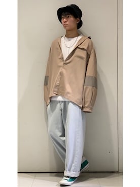 「Herden（ハーデン）のアイテム」を使った、YUKIさん（メンズ・168cm）の春コーディネート