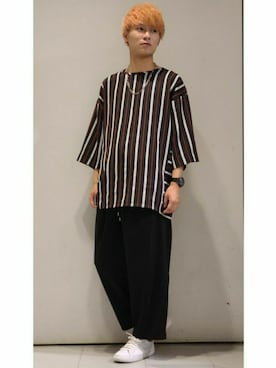 YUKIさん（メンズ・168cm）の夏コーディネート