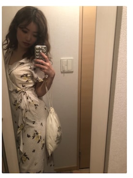 「ふんわり」｜「アイテム（ワンピース/ドレス）」を使った、mopiiさん（レディース・163cm）の秋コーディネート