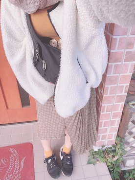 神奈さん（レディース・153cm）の冬コーディネート