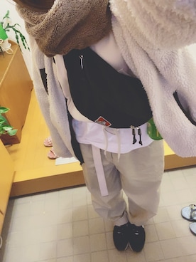 神奈さん（レディース・153cm）の冬コーディネート