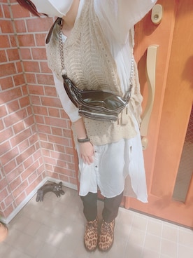 神奈さん（レディース・153cm）の秋コーディネート