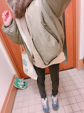 神奈さん（レディース・153cm）の冬コーディネート