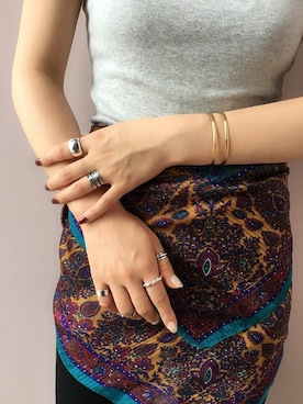 「リング」｜Jouete_nakamuraさん（レディース・157cm）の秋コーディネート