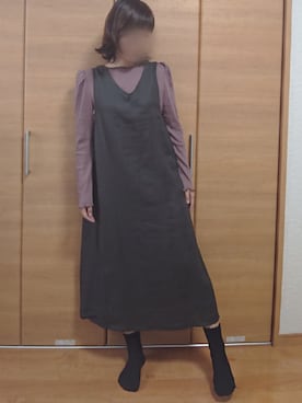 ちぃさん（レディース・156cm）の秋コーディネート