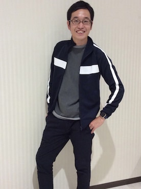 「旭川」｜たにさん（メンズ・175cm）の春コーディネート