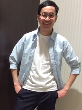「旭川」｜たにさん（メンズ・175cm）の春コーディネート