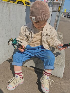 haruton111さん（キッズ・100cm）の春コーディネート