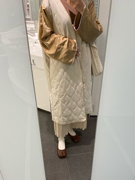 「ベージュブラウン」｜ymm15さん（レディース・169cm）の秋コーディネート