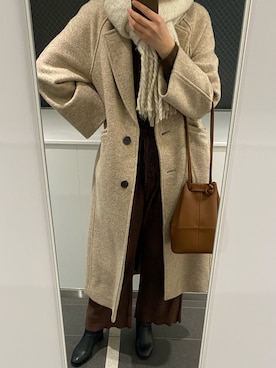「eimy_ootd」｜「アイテム（ジャケット/アウター）」を使った、ymm15さん（レディース・169cm）の冬コーディネート