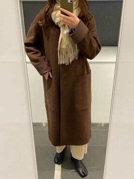 「eimy_ootd」｜「アイテム（ジャケット/アウター）」を使った、ymm15さん（レディース・169cm）の冬コーディネート
