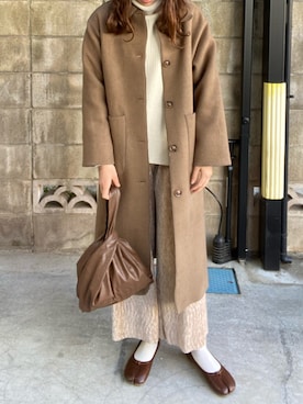 「eimy_ootd」｜「アイテム（ジャケット/アウター）」を使った、ymm15さん（レディース・169cm）の冬コーディネート