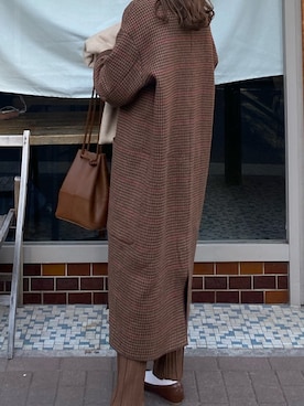 「eimy_ootd」｜「アイテム（ジャケット/アウター）」を使った、ymm15さん（レディース・169cm）の冬コーディネート