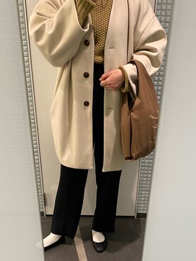 「eimy_ootd」｜「アイテム（ジャケット/アウター）」を使った、ymm15さん（レディース・169cm）の冬コーディネート