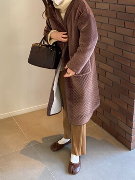 「eimy_ootd」｜「アイテム（ジャケット/アウター）」を使った、ymm15さん（レディース・169cm）の冬コーディネート