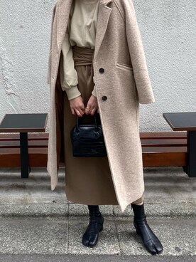 「eimy_ootd」｜「アイテム（ジャケット/アウター）」を使った、ymm15さん（レディース・169cm）の冬コーディネート