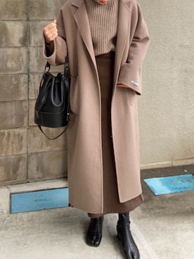 「eimy_ootd」｜「アイテム（ジャケット/アウター）」を使った、ymm15さん（レディース・169cm）の冬コーディネート