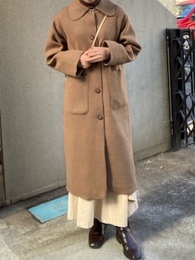 「eimy_ootd」｜「アイテム（ジャケット/アウター）」を使った、ymm15さん（レディース・169cm）の冬コーディネート