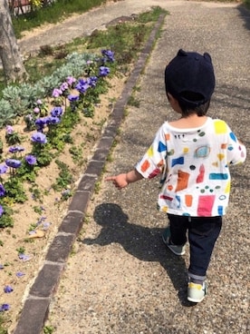 W   Yさん（キッズ・80cm）の春コーディネート