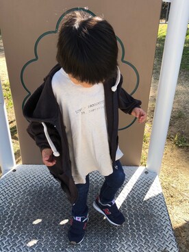 W   Yさん（キッズ・90cm）の秋コーディネート