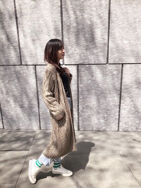 「CONVERSE（コンバース）のConverse 1970s Chuck Taylor All Star Canvas Sneakers（スニーカー）」を使った、Juiさん（レディース・166cm）の春コーディネート