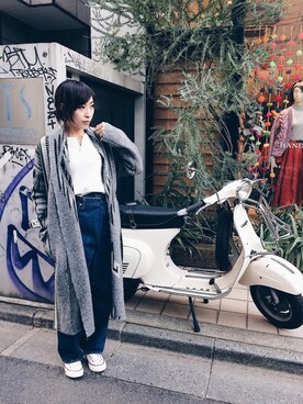 「CONVERSE（コンバース）のConverse 1970s Chuck Taylor All Star Canvas Sneakers（スニーカー）」を使った、Juiさん（レディース・166cm）の春コーディネート