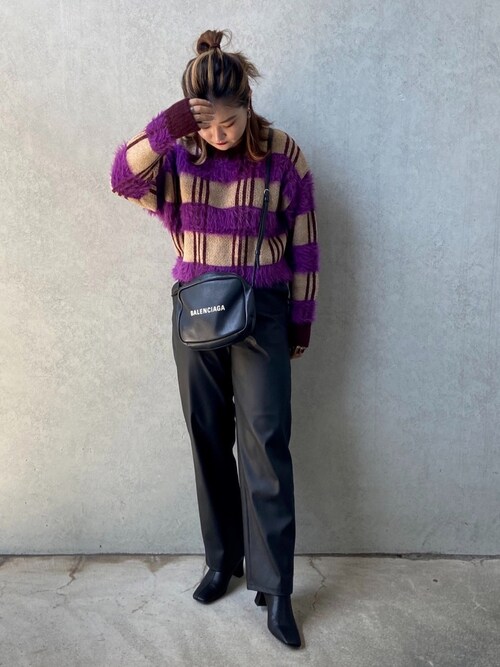 Momo Jeanasis梅田ヘップファイブ店 Rose Budのニット セーターを使ったコーディネート Wear