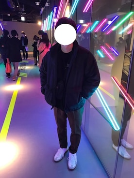 「Steven Alan」｜「アイテム（ブルゾン）」を使った、へいさん（メンズ・164cm）の冬コーディネート