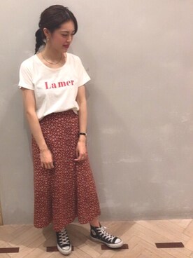 yuki☺︎さん（レディース・165cm）の夏コーディネート