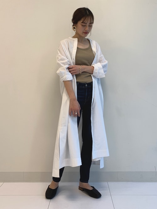 American Holicyuki さんのシャツワンピースを使ったコーディネート Zozotown