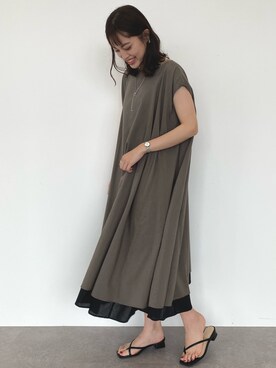American Holic アメリカン ホリック アメリカンホリック の リバーシブルツートンカラーワンピース ワンピース ドレス Wear