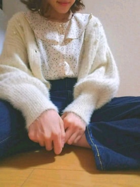 「ハイウエストストレートジーンズ」｜mamiさん（レディース・157cm）の春コーディネート