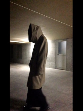 「hatra（ハトラ）のアイテム（ジャケット/アウター）」を使った、ばけものさん（メンズ・168cm）の秋コーディネート